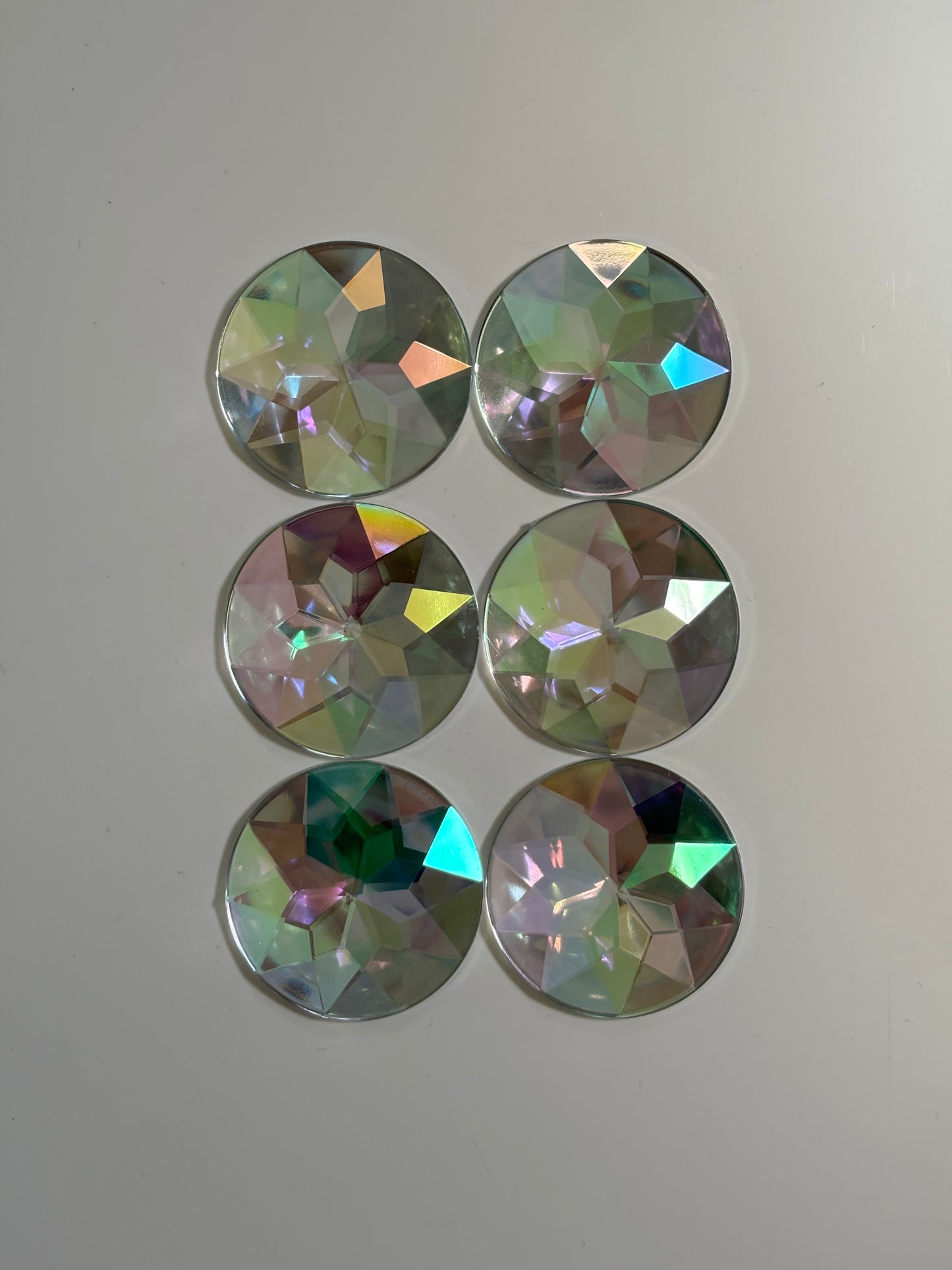 Foil-Backed Version - Jumbo Aurora Borealis Gems