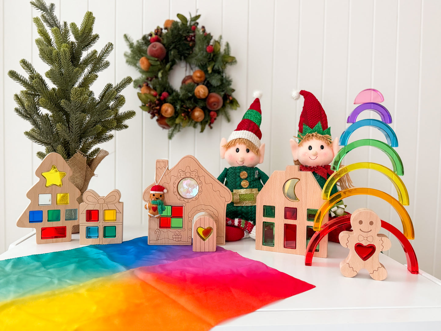 Gingerbread House Christmas Set A or B