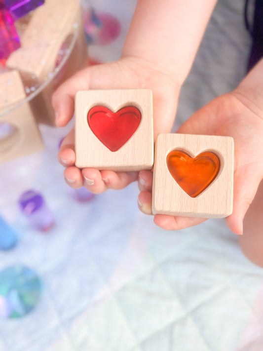 Pre-order only: Royal Lucite Hearts ETA 13 March