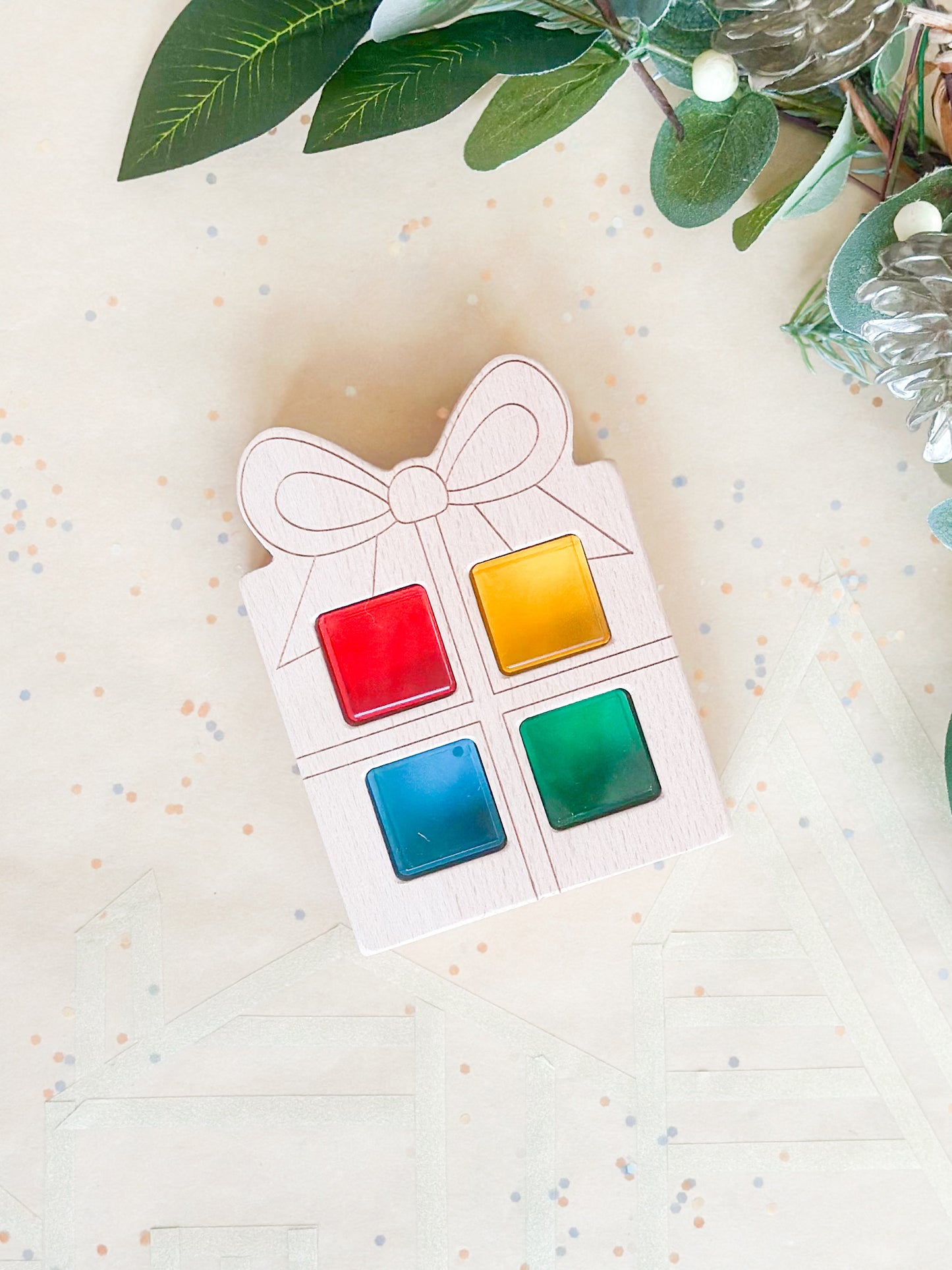 Gingerbread man & Christmas Mini Bundle - with Exclusive Play Silkies Mini Rainbow Silk