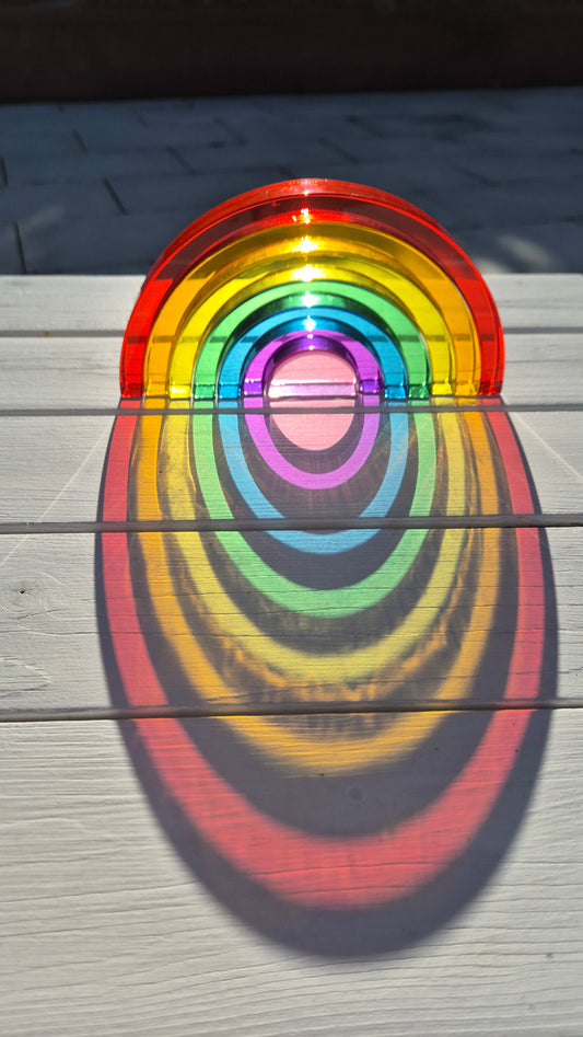 Pre-order Only: Lucite Rainbow Stacking 7 pcs (ETA 26 May)