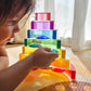 Bundle : Lucite Rainbow Stacking 7 pcs + Glitter Acrylic 6-piece arch set