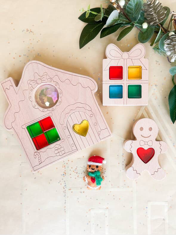 Gingerbread House Christmas Set A or B