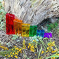 Exclusive Lucite Rainbow Stairs