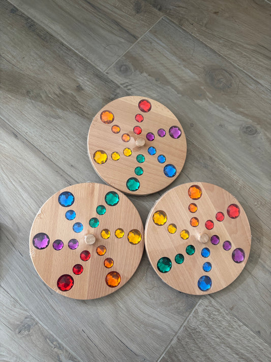 Perfectly Imperfect Jumbo Spinning Top Round