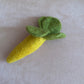 Vegetables 7 pieces set - 100% wool felt food