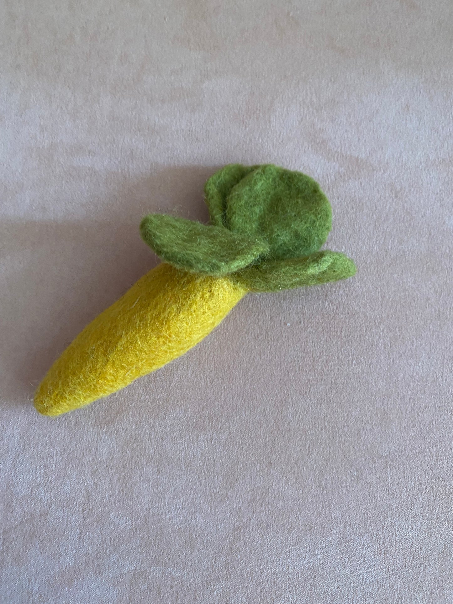 Vegetables 7 pieces set - 100% wool felt food