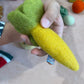 Vegetables 7 pieces set - 100% wool felt food