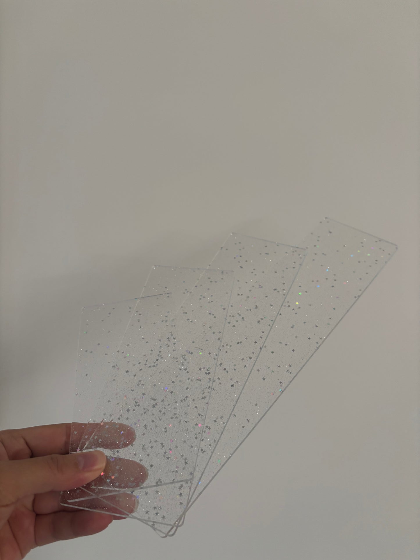 Glitter Acrylic Building Platforms (Rectangle)