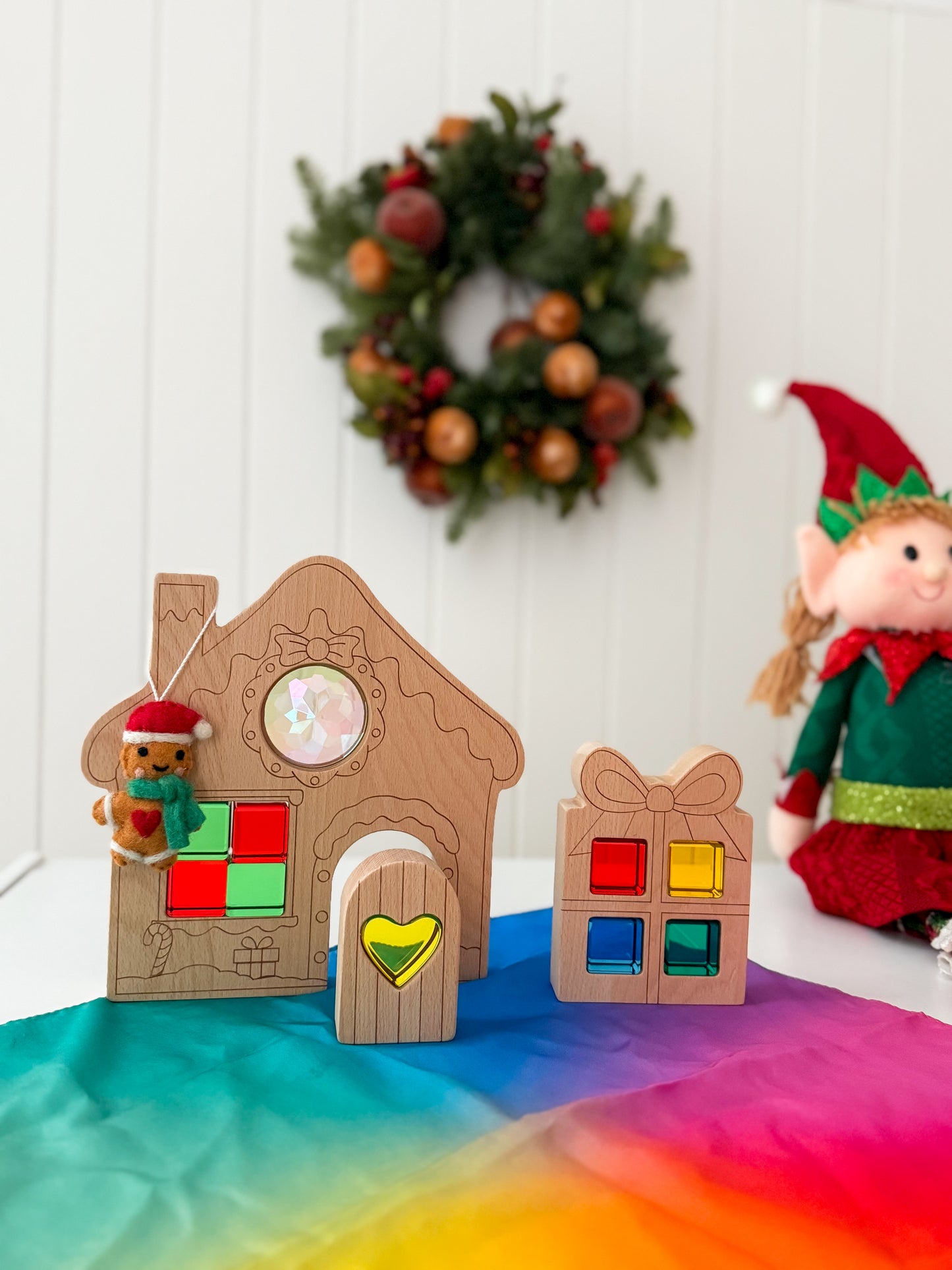 Gingerbread House Christmas Set A or B