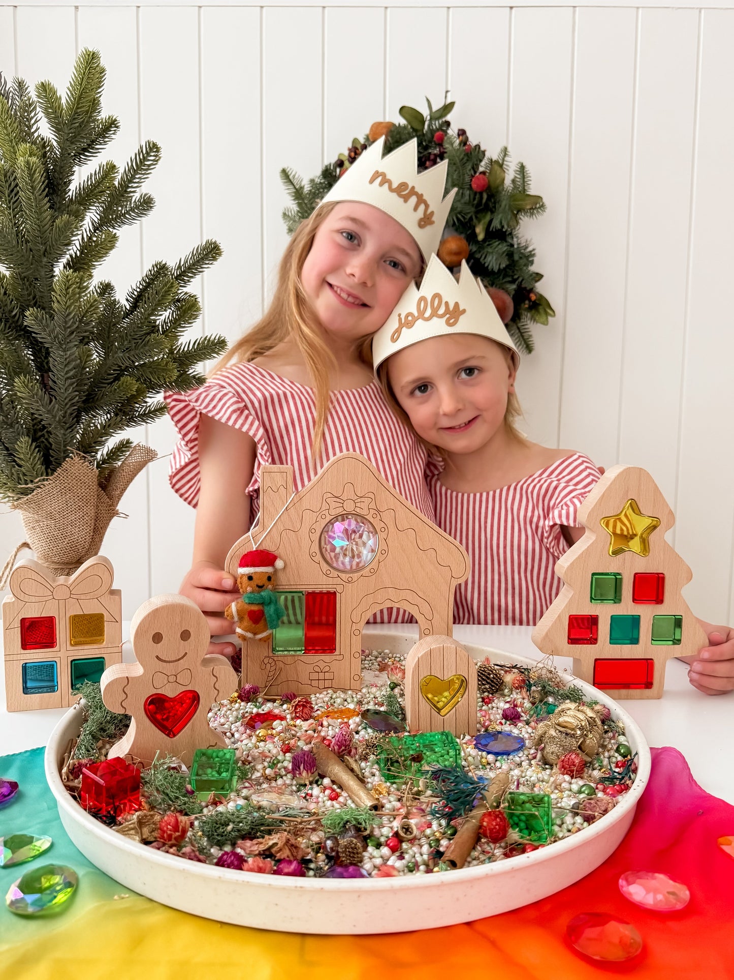 Gingerbread House Christmas Set A or B