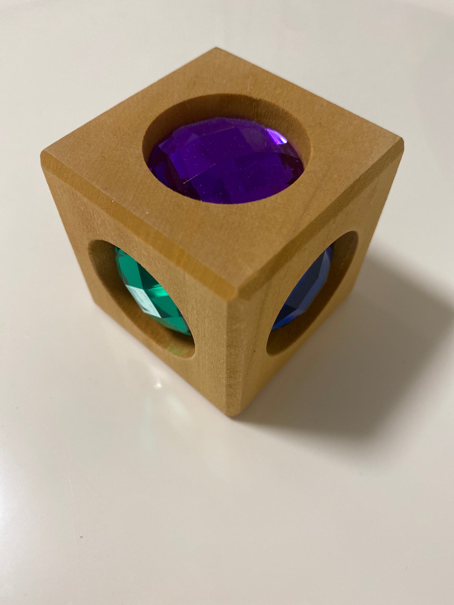 6 Sided 3D cube block