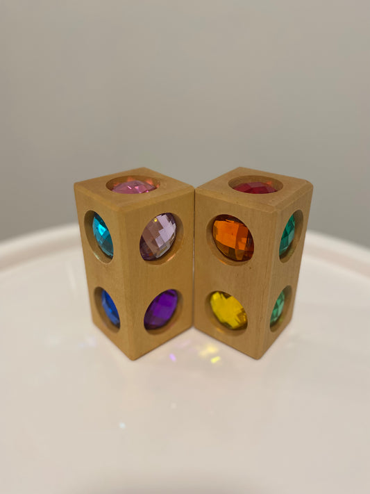 6 Sided 3D Gem Blocks - Rectangle Blocks