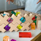 Lucite Rainbow Mountain and H+H blocks