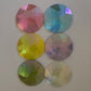 Clear Window Version - Jumbo 5cm Pastel colours acrylic gems (Aurora Borealis) 2026 edition