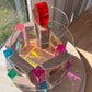 Pre-order only: Jumbo Gem Blocks Bundle (Rainbow 6 pieces + Pastel 6 pieces)