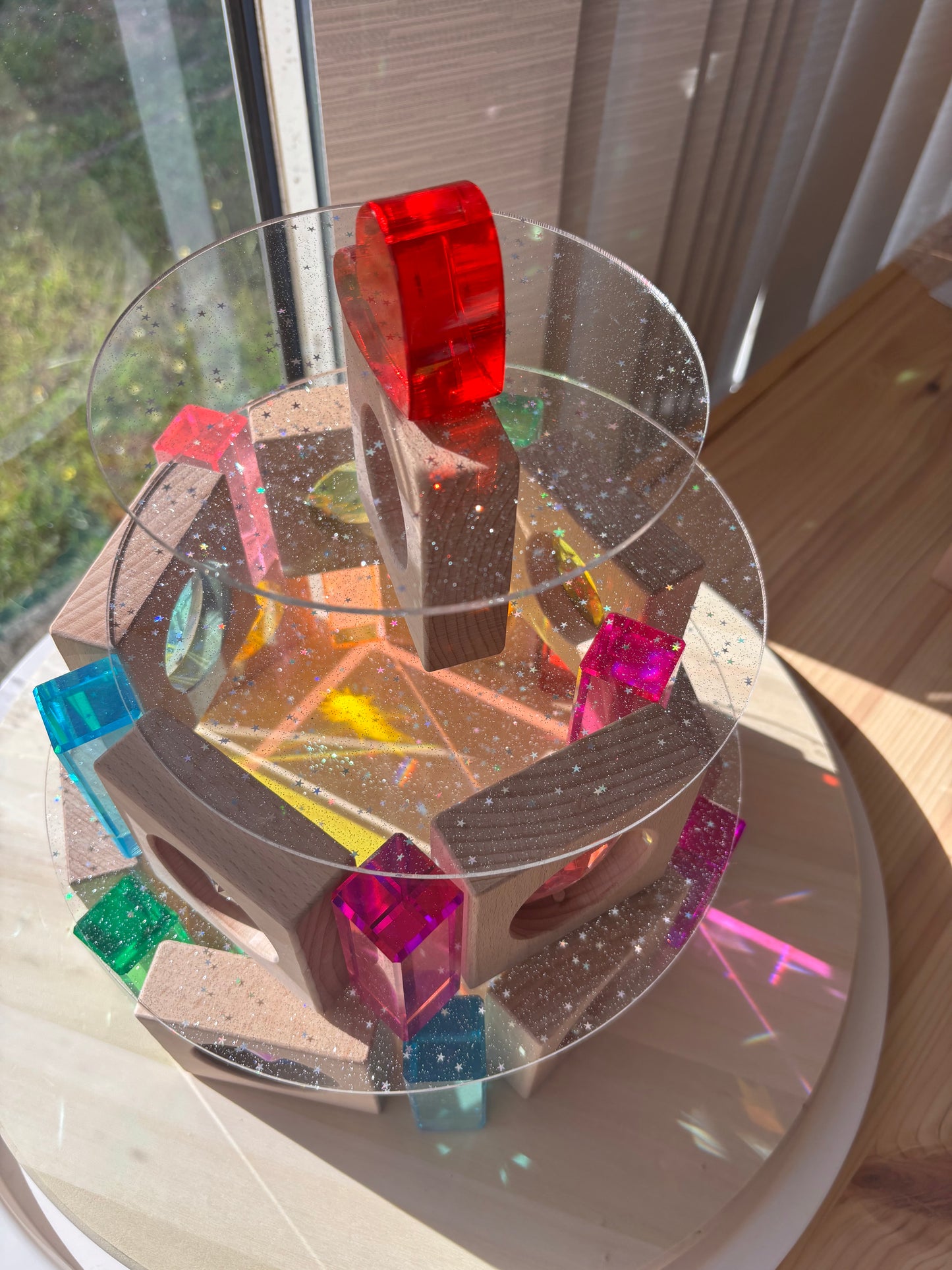 Pre-order only: Jumbo Gem Blocks Bundle (Rainbow 6 pieces + Pastel 6 pieces)