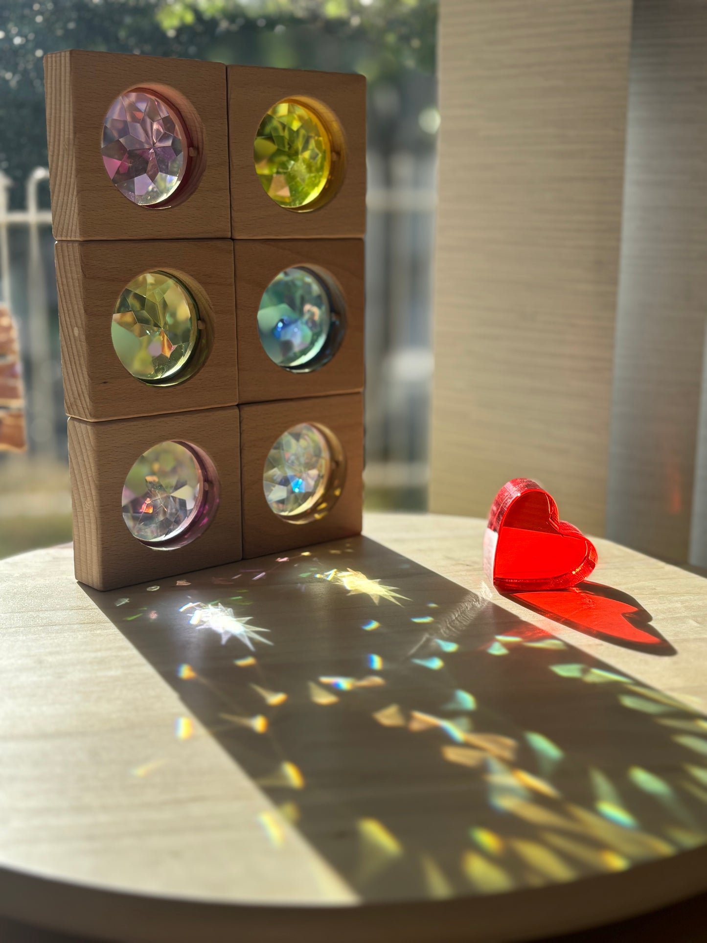 Jumbo Gem Blocks (Pastel 6 pieces)