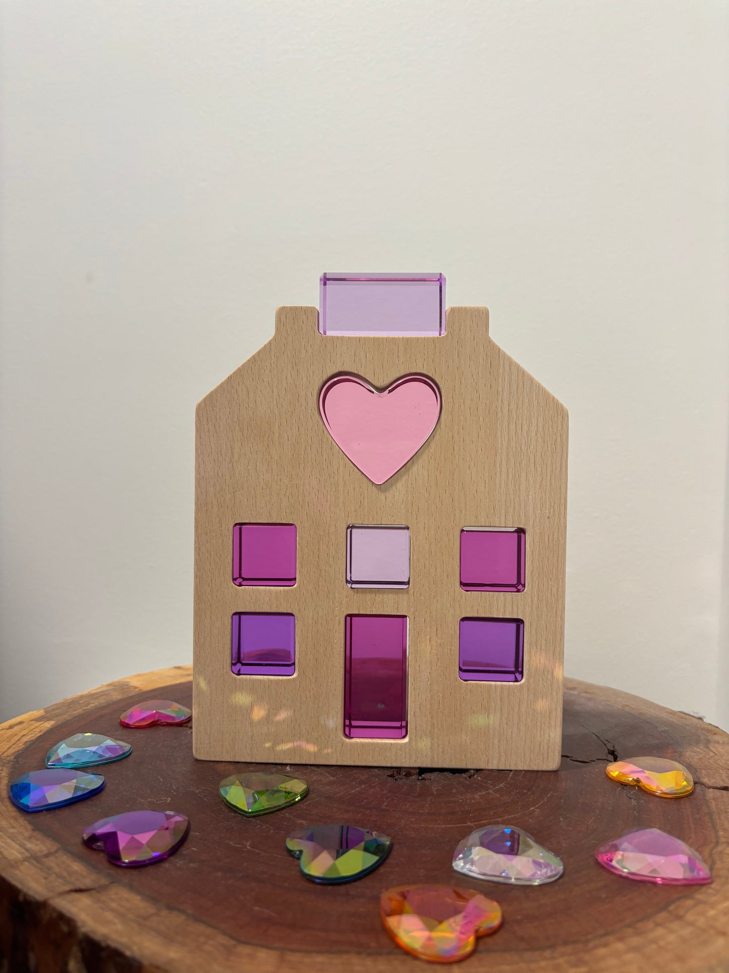 Home Sweet Home (Heart Lucite House) 2026 Pink Heart Edition