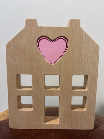 Home Sweet Home (Heart Lucite House) 2026 Pink Heart Edition