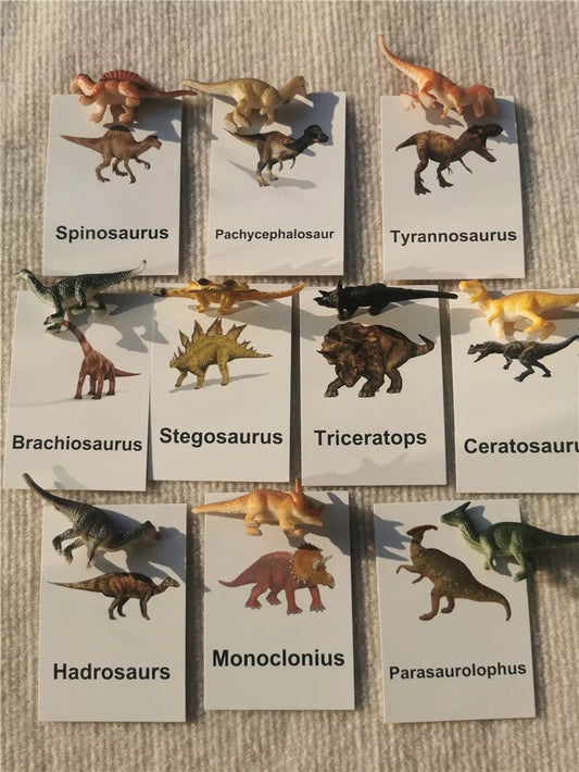 Animals matching game - Dinosaurs