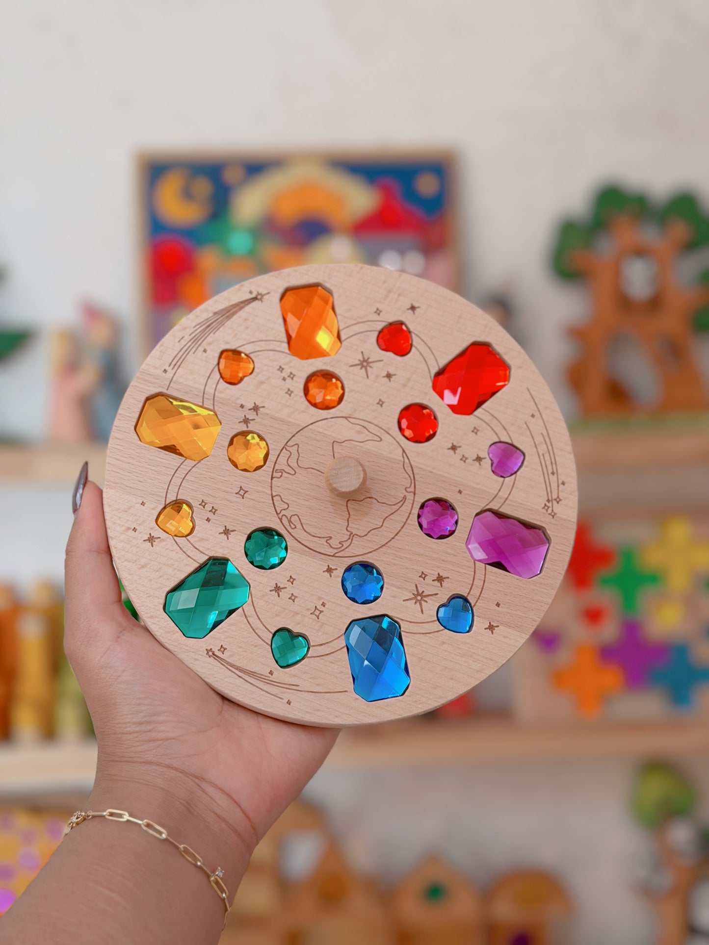 Limited Time Offer: Pre-order Jumbo Spinning Top - We Are The World (ETA Mid Sept)