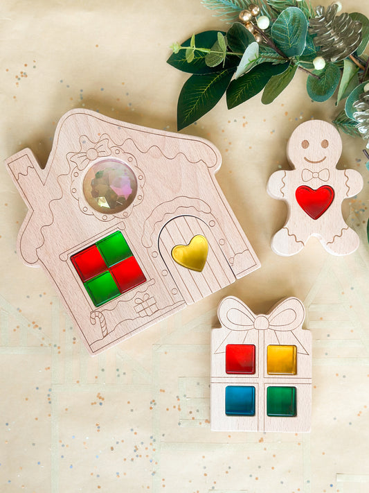 Gingerbread House Christmas Set A or B