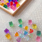 Heart Gems 10 colours 20 pcs - Clear Version