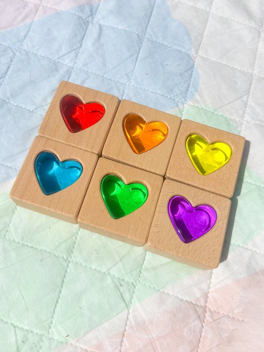 Pre-order only: Royal Lucite Hearts ETA 13 March