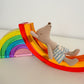 Bundle : Lucite Rainbow Stacking 7 pcs + Glitter Acrylic 6-piece arch set