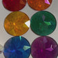Clear Window Version - Jumbo rainbow colours acrylic gems (Aurora Borealis)