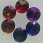 Foil-Backed Version - Jumbo rainbow colours acrylic gems (Aurora Borealis)