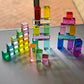 Exclusive Lucite Rainbow Pyramid