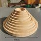 Solid beechwood counting nesting trays set