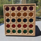 Gemstone wooden blocks