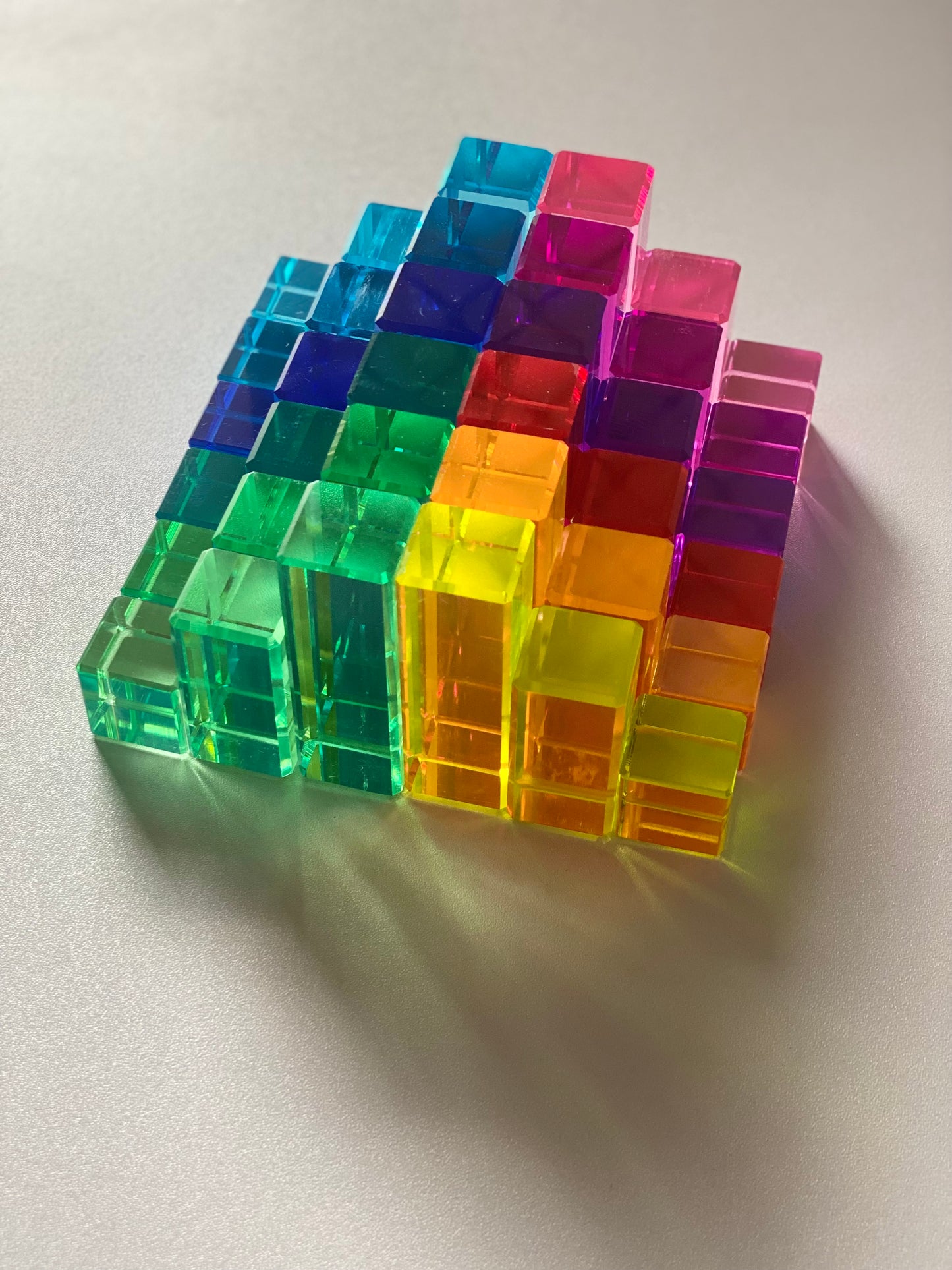 Exclusive Lucite Rainbow Mountain