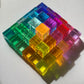 Exclusive Lucite Rainbow Pyramid